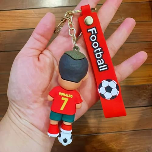 Image of Cute 3D Keychain | Keyring & Quirky Bag Charm | Hard Silicone, Unbreakable | Travel Essential | Kids Friendly | Strap & Bag Hook