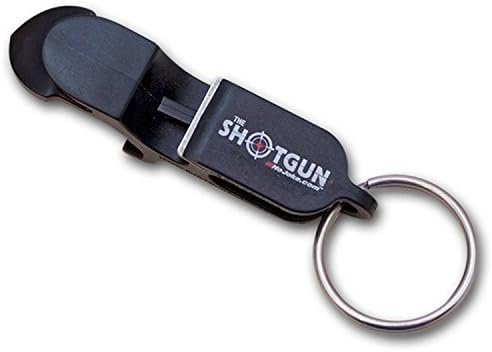 Dawpet Drink Easy Shotgun Keychain All in One Bottle Opener & Shotgunner w/ Tap Popper