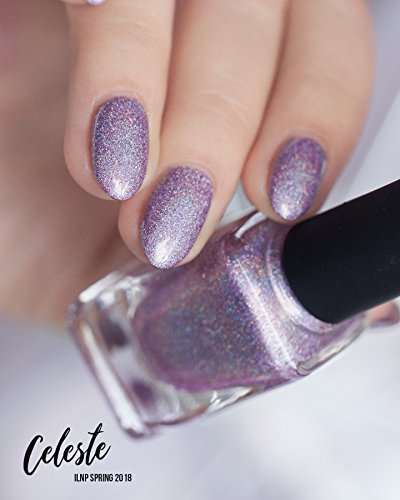 Image of ILNP Celeste - Stunning Lilac Ultra Holographic Nail Polish