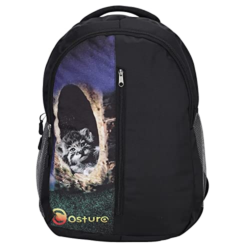 TONGARI Sac à dos imperméable pour ordinateur portable - 30 L - Pour garçons et filles - Pour homme et femme (C15), noir, 15.6-inch, Sac à dos Cover