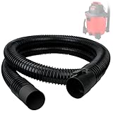 CMXZVBE38761 1-7/8 in, x 7 ft.for Craftsman,Industrial-Grade ShopVacuum Replacement Hose,Wet Dry Vac Hose Attachment,Vacuum Hoses,fits Most Wet/DryVacuums with a 1-7/8 inDiameter Hoses