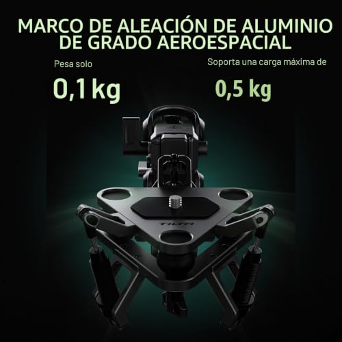 Cabezal amortiguador Tilta elimina vibraciones en cámaras de acción NATO 7