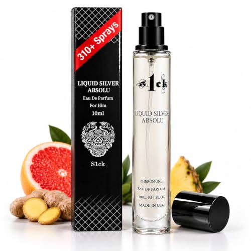 S1CK Liquid Silver Absolu Pheromone Cologne