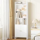 [Stile moderno e semplice] Con le sue linee pulite, questa libreria è un'aggiunta elegante a qualsiasi soggiorno, ufficio o camera da letto esistente