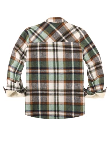 Zeagoo Womens Sherpa Fleece Jacket Casual Button Down Flannel Coats - image 6