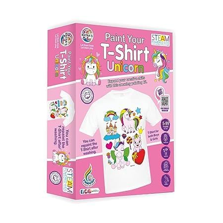 See full amazon price history chart for JAPSI Art & Craft DIY Kit for Kids | Paint Your T-Shirt | Free Size T-Shirt for 5-10 Years Kids | Gift for Girls and Boys | Craft Activity Kit for 5+ Year Old (Unicorn Theme) JAPSI Art & Craft DIY Kit for Kids | Paint Your T-Shirt | Free Size T-Shirt for 5-10 Years Kids | Gift for Girls and Boys | Craft Activity Kit for 5+ Year Old (Unicorn Theme) (B0CVKZ4QX2) Amazon Price History, Amazon Price Tracker