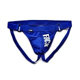 Men's Underwear Jockstrap Briefs Comfortable (Royal Blue, XL)