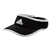 adidas Women's Adizero II Visor, Black/White, One Size