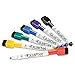 Quartet Dry Erase Markers, Whiteboard Markers, Fine Tip, ReWritables, Mini, Magnetic, Classic Colors, 6 Pack (51-659312Q)