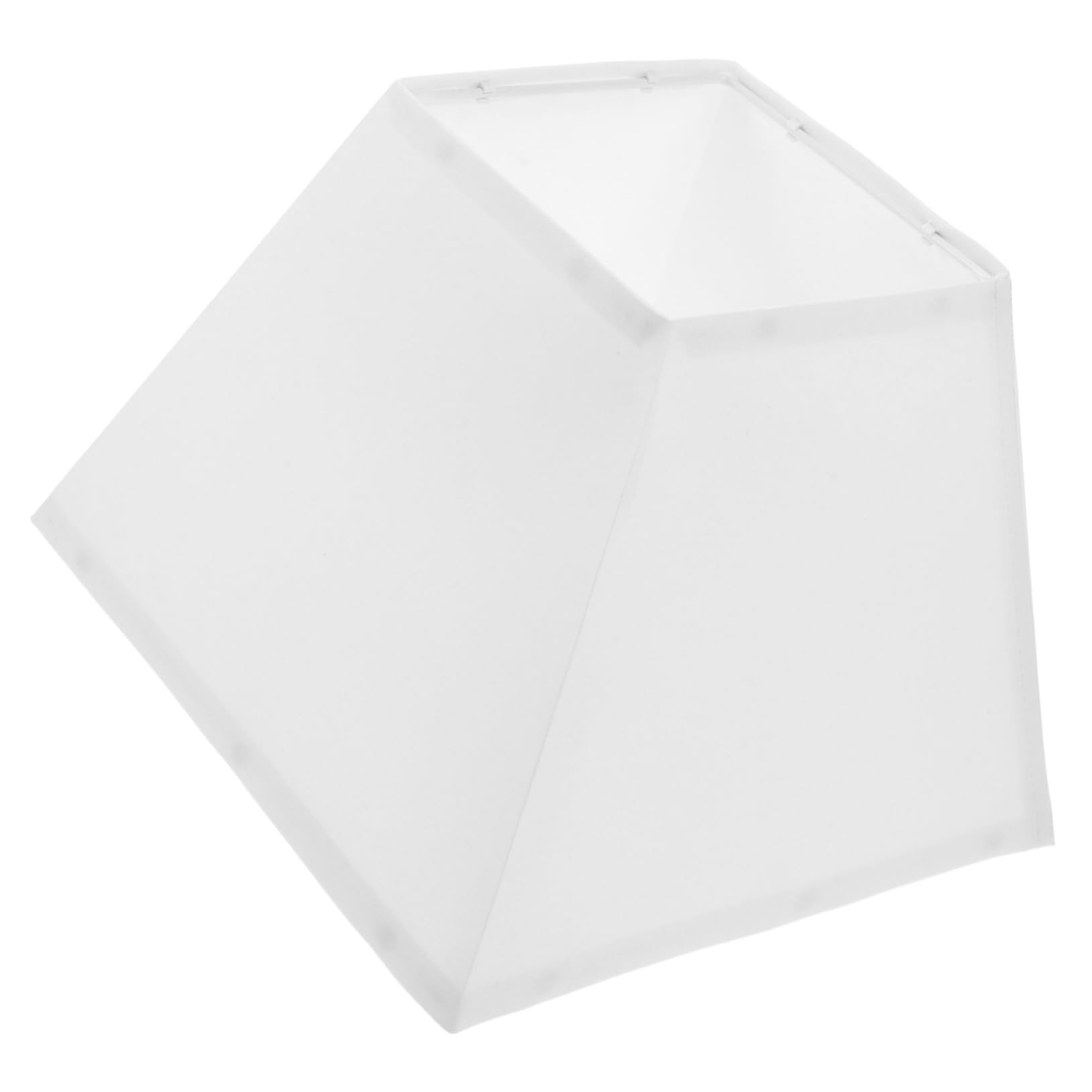 Operitacx Abat-jour En Tissu Amovible Pour Lampadaire Carré Design Élégant Facile à Nettoyer 30x30cm Blanc Accessoires De Décoration Intérieure Remplacement De Lampes Salon