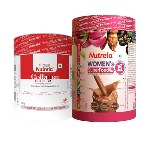 Image of Nutrela Combo Women Superfoods & Collagen Builder