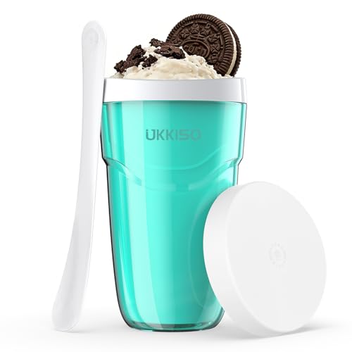 Image of Jumbo Slushie Maker Cup with Lid, DIY Slushy Cup, Slush and Shake Maker with Freezer Core for Quick Frozen Homemade Single-Serving Slushie, Fruit Smoothies