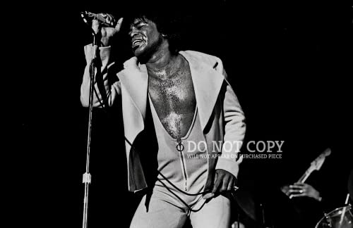 Affiche James Brown 1973 - Déco Murale Vintage pour Salon et Studio