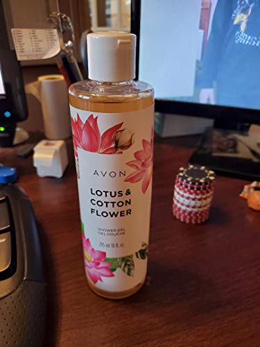 Avon Lotus & Cotton Flower Shower Gel (10 fl. oz.)