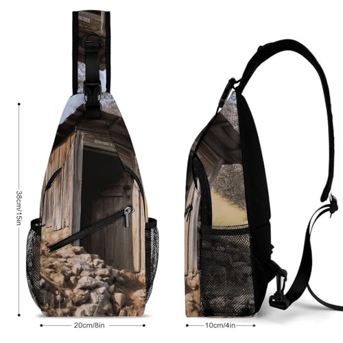 Bolso tipo bandolera deportivo para viaje senderismo miniatura 2