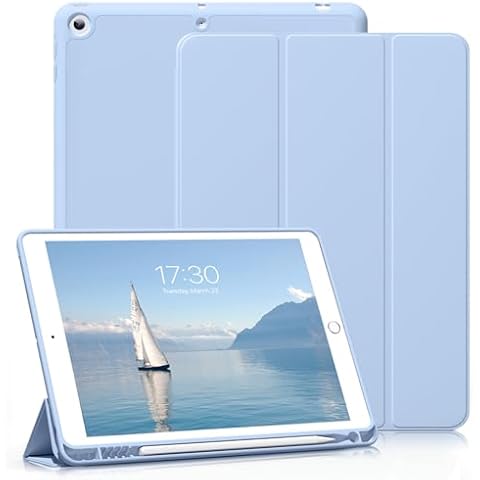 ZOYU iPad 6th/5th Gen Case with Pencil Holder Cover