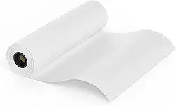 RBHK Papel de grande formato 91,4 cm x 150' Rolos de encadernação CAD, núcleo de 5 cm, 1 rolo de papel plotter de 9 kg para desenhos CAD, planos de engenharia, plantas e projetos arquitetônicos