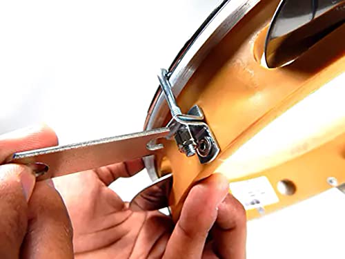 Pandeiro Injetado 10 pol Pele animal Torelli TP 300 Bag Luxo