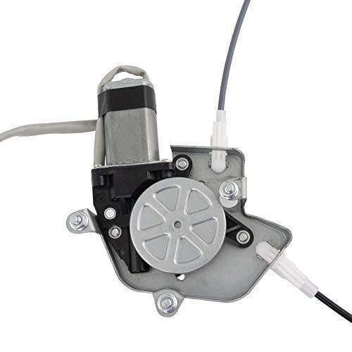 Image of TRQ Rear Right Power Window Regulator & Motor Assembly Passenger Side Compatible with 2008-2012 Ford Escape 2008-2011 Mazda Tribute Mercury Mariner
