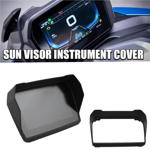 Pare-soleil et film protection instruments moto ecran pour SR4 MAX350