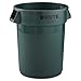 BRUTE 32-Gal Round Containers [Set of 24] Color: Dark Green