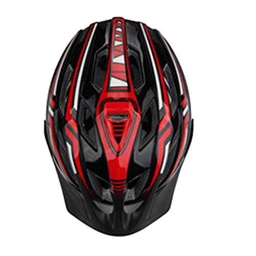 LEIPUPA Capacete de Ciclismo para Adultos Capacete de Segurança Ajustável Anti-impacto com Luz USB C