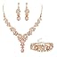 Peach Rose Gold-Tone
