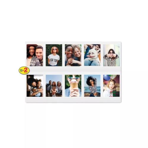 Película instantánea Fujifilm Instax Mini de 20 exposiciones (10 hojas x 2 paquetes) con paño limpiador FitXion miniatura 6