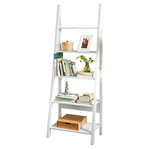 Estantería de Pared para Escalera SoBuy FRG61-W Cover