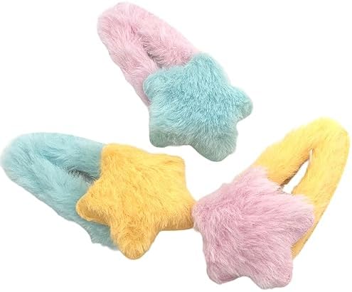 Amazon | ヘアピン おしゃれ かわいい お おきめ カラフル 同色2個入り 