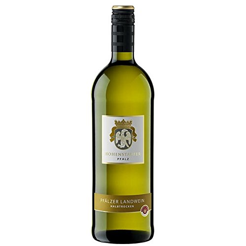 6 Flaschen Hohenstaufer Pfälzer Landwein weiß a 1,0L Cover