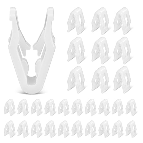 NuIth 30PCS Center Console Radio DVD Dash Panel Switch Bezel Clip Body Trim Retainer for 2013-2022 Ford/GMC/Cadillac/Lincoln, Overhead Console Fastener Switch Bezel Retainer