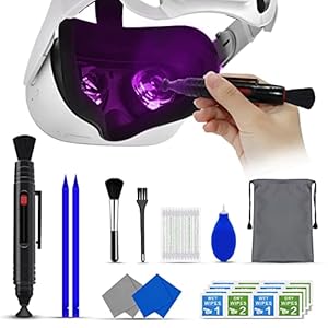 VR Headset Reinigingsset, VR Lens Reinigingspen voor Oculus, Lens Pen Reinigingsset voor Hololens 2/Xbox One/Xbox 360…