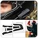 eMagTech 1Set Intercoms Headsets Device Protection Cover Sticker Motorcycle Headsets Protective Cover Compatible with Cardo Packtalk Edge Carbon Fiber Pattern