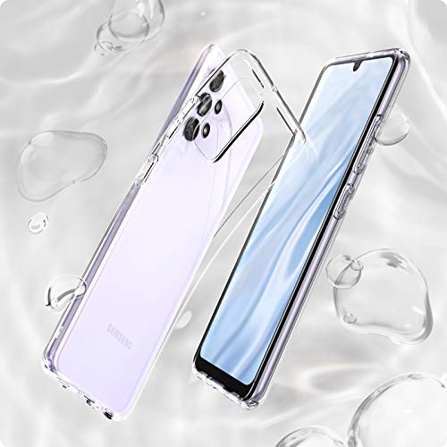 Image of Spigen Liquid Crystal | Samsung Galaxy A32 Case [Transparent] [Flexible] Galaxy A32 Back Cover | TPU - Crystal Clear