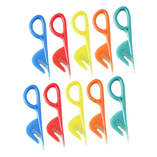 KICHOUSE 10pièces Couteaux à Intestins Grêles Coupe-intestins De Poulet Accessoire De Cuisine Lot