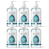 6 x 500ml Hand Sanitiser 70% Alcohol Gel Anti Bacteria Viral Eliminating Formula Gel Alcohol Anti Bacterial Formula Pack Of 6