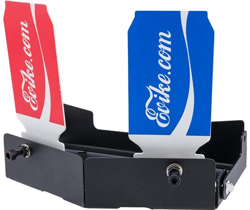 Evike Airsoft - ePopper Double - Falling Target Rack - System for Airsoft Training (Color: Red/Blue)