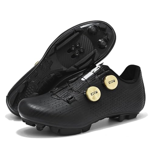 [VimLex] �r���f�B���O�V���[�Y MTB �T�C�N���V���[�Y SPD/SPD-SL �����Y ���f�B�[�Y ���]�ԌC �_�C������ �����₷�� ���L �}�E���e���o�C�N ���[�h�o�C�N�C ����ɂ� ���S�� �T�C�N�����O�V�� �[�Y (27.5 cm,�u���b�N-MT