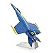 Metal Earth Fascinations Premium Series Blue Angels F/A-18 Super Hornet 3D Metal Model Kit Bundle with Tweezers