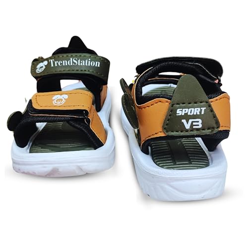 Image of Bear Kids Sandals, Attractive Colors And soft Sole, welcro Closure (Age 1 to 6 Years)