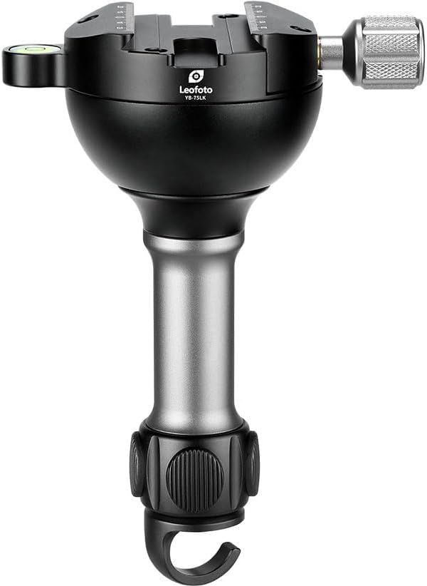 Leofoto レオフォト YB-75LK 75mmハーフボール ロングハンドル アルカスイス互換