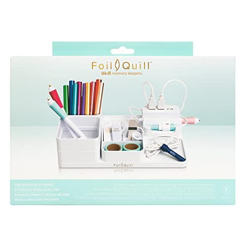 We R Memory Keepers Foil Quill USB Modular Storage, Multicolore