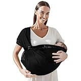 MOTIBACK Multifunktionale Babytrage Vorntrage, Ergonomische Tragehilfe für Neugeborene 0-36 Monate bis 15kg, Atmungsaktiv & Weich, 10s Schnellbedienung, Tragbar für Alltag & Ausgehen (1)