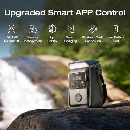 Image of EF ECOFLOW TRAIL Plus 300 DC Portable Power Station, 288Wh Power Bank (80000mAh), 140W USB C Output, Solar Generator, for Outdoor Camping, Travel, and Emergency Power (No AC Outlet Included)