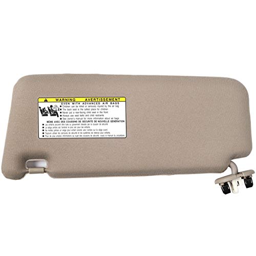 Ezzy Auto Beige Right Passenger Side Sun Visor fit for Camry with Sunroof 2007 2008 2009 2010 2011 by Ezzy Auto - Image 3
