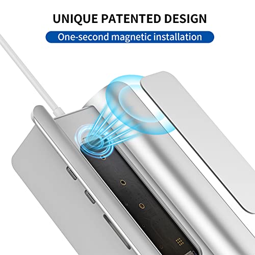 Image of Minisopuru USB C Hub for Mac Mini - Docking Station Compatible With M.2 NVMe /SATA SSD, 10Gbps Data Transfer, TF&SD Card Slots, M.2 SSD Support (Not Included)