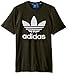 adidas Originals Men's Trefoil Tee, Night Cargo, Medium