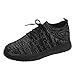 Sneakers da Donna alla Moda, estive e Autunnali, in Mesh Traspirante, Fondo Piatto, Leggero, Confortevole, Stile Casual Grasso