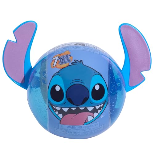 Just Play Disney Stitch, 5 cm große Sammelfiguren mit Glitzer, Überraschungsbox, Spielzeug für Kinder, Mädchen und Jungen ab 3 Jahren